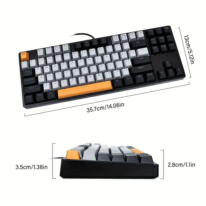 Wired Mechanical Gaming Keyboard